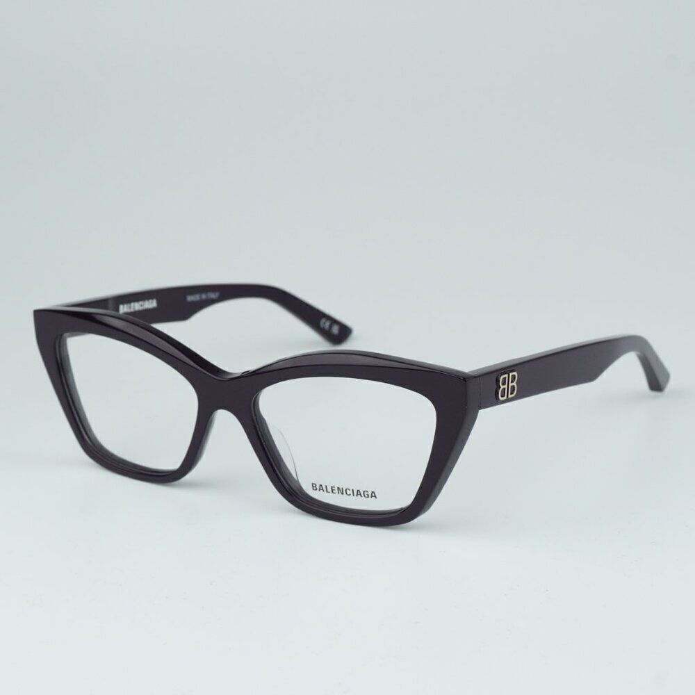 NEW Balenciaga BB0342O 003 Violet Cat Eye Women Eyeglasses BB 0342O
